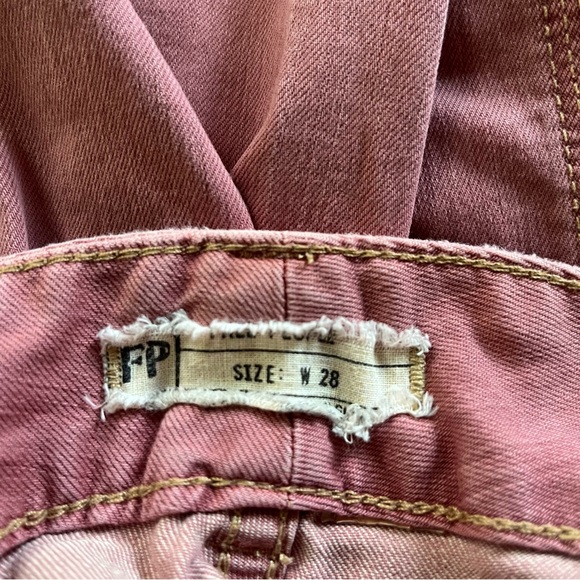 Free People pink Jeans - Picture 4 of 7